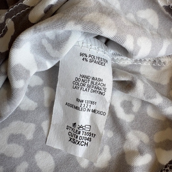 gaze DTLA cami tank top gray white XS - Picture 9 of 9